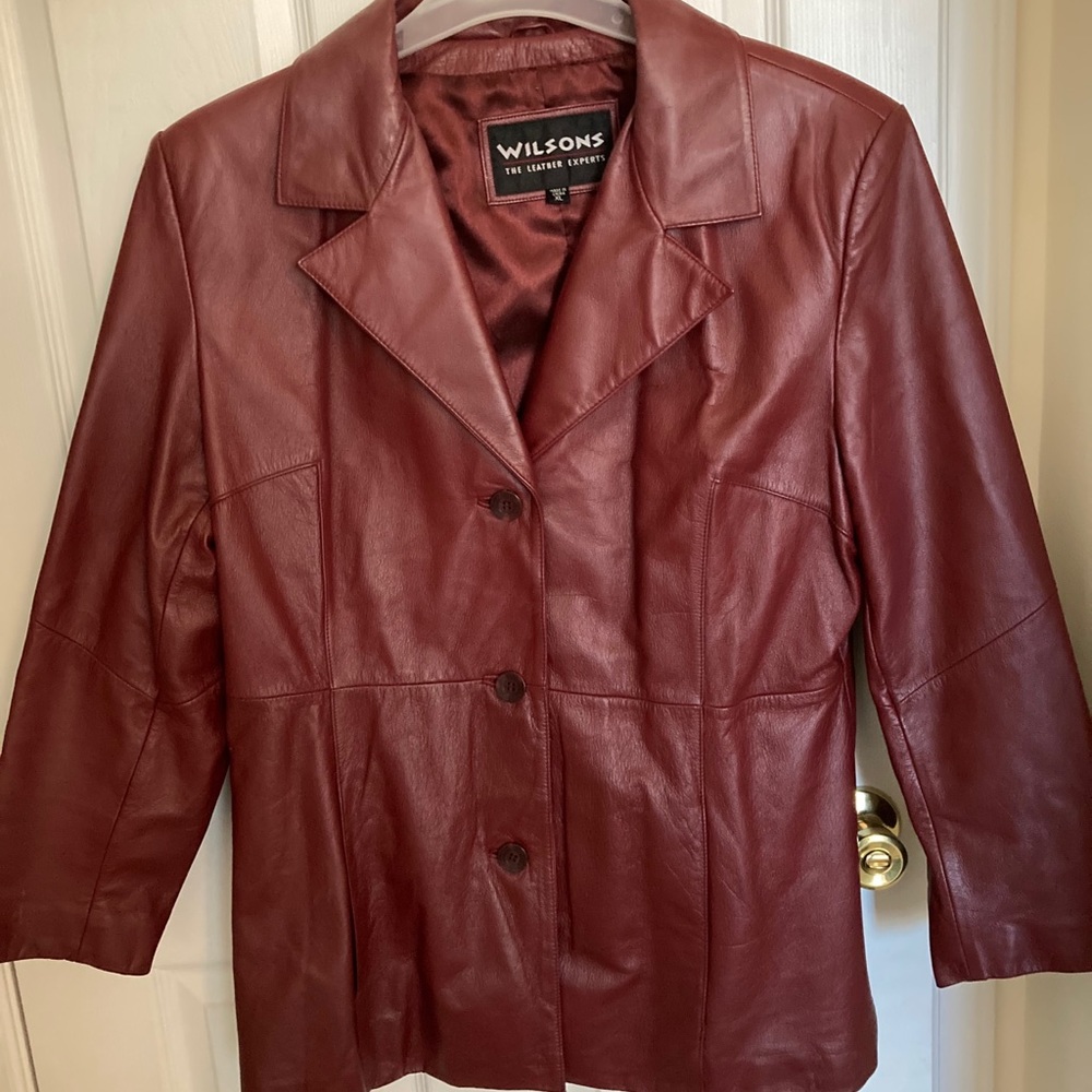 Women’s Wilsons Leather Jacket: Vintage 1985